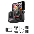 Insta360 Ace Pro 2  Dual Battery + Xplorer Grip Pro Kit Bundle Nachtschwarz