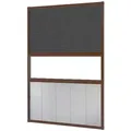 empasa Dachfensterplissee, verdunkelnd, Aluminium-Selbstbausatz braun 160 cm x 180 cm