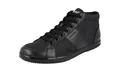 Prada Herren Schwarz Leder High-Top Sneaker 2TG195 41.5 EU/UK 7.5