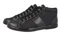 PRADA OFFSHORE HIGH-TOP SNEAKER SCHUHE 2TG195 SCHWARZ LEDER NEU 7,5 41,5 42