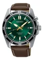 SEIKO Kinetic SKA791P1  SPORT Herrenuhr Leder Braun mit Datumsanzeige neu