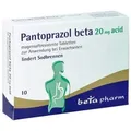 Pantoprazol beta 20 mg acid magensaftresistent Tabletten