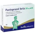 Pantoprazol beta 20 mg acid magensaftresistent Tabletten