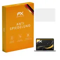 atFoliX Panzerfolie kompatibel mit Apple MacBook Pro 2020 13 inch Schutzfolie, entspiegelnde und stoßdämpfende FX Folie (2X)