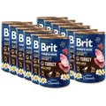 Brit Premium by Nature Junior Pute mit Leber 12x400g