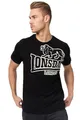Lonsdale London Langsett Männer T-Shirt schwarz M 100% Baumwolle Festival, Streetwear
