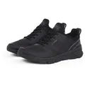Tommy Hilfiger MODERN COMFORT RUN MIX Slip-On Sneaker, Halbschuh, Slipper, Freizeitschuh in schmaler Form schwarz 43 EU