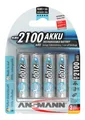 ANSMANN NiMH Akku Mignon AA 2100 mAh maxE 4er Blister Akku #13068215