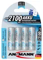 Ansmann AA Mignon Akku 2100mAh NiMH maxE 4er Blister vorgeladen