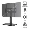 Hama Universal TV Ständer Standfuß 32 – 55 Zoll LCD höhenverstellbar schwenkbar