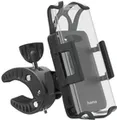Hama Fahrrad-Handyhalterung Strong, 360 Grad drehbar, univers. für Smartphones (00201514)