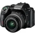 Pentax KF + 18-55mm WR, 24,24 MP, 6000 x 4000 Pixel, CMOS, 4K Ultra HD, 625 g, Schwarz - Schwarz