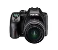 Pentax KF APS-C digitales SLR-Kamerakit mit 18-55 mm WR Zoomobjektiv, staubdicht, wetterfest, Vario-LCD-Display, schwarz
