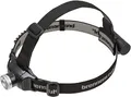 Brennenstuhl Akku LED Kopflampe LuxPremium/Stirnlampe LED mit austauschbarem Akku und Rotlicht (IP44, CREE-LED, max. Leuchtdauer 30h, inkl. USB Kabel) schwarz