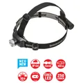 TASCHENLAMPE LED-SCHEINWERFER WIEDERAUFLADBARES WEISSES ROTES LICHT MIT ZOOM 100