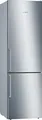 Bosch KGE398IBP Stand Kühl-Gefrierkombination, 60 cm breit, 343 L, VitaFresh, LowFrost, LED Beleuchtung, Edelstahl mit Antifingerprint