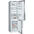 BOSCH Freistehende Kühl-Gefrier-Kombination mit Gefrierbereich unten Serie 6, 201 x 60 cm, inox-antifingerprint KGE398IBP - Kühlschrank