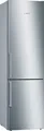 Bosch Kühl-Gefrierkombination KGE398IBP | 343l | VitaFresh | LowFrost | Energieeffizienz B | 201cm | Edelstahl, B (Spektrum A bis G)