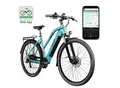 Zündapp Z810 E Bike Damen Trekkingrad ab 165 cm Elektrofahrrad 550 Wh Pedelec Trekking Rad Fahrrad mit 8 Gang und Beleuchtung StVZO
