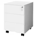 SONGMICS Rollcontainer weiß 3 Auszüge 39,0 x 45,0 x 55,0 cm OFC63WT - SOFORT OVP