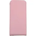 OEM Slim Leder Flip Case für iPhone 5, 5SE rosa (Apple iPhone 5, Apple iPhone SE) (25440257)