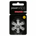Power One PowerOne Evolution Hörgerätebatterien Größe 10 – 1,45 V Zinkluft mit verbesserter Akkulaufzeit (6 Batterien)