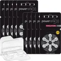 60 Power One Evolution Hörgerätebatterien m. Aufbewahrungsbox P10 10x 6er