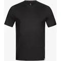 Tom Fyfe Merino Herren T-Shirt Rundhals Schwarz S