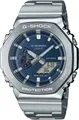 CASIO G-SHOCK Chronograph GM-2110D-2BER, Quarzuhr Armbanduhr,Herren,digital,bis 20bar wasserd.,Edelstahlarmband
