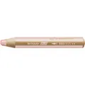 STABILO woody Buntstift Wasserfarbe & Wachsmalkreide 3 in 1 Einzelstift -apricot