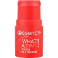 essence WHAT A TINT! staining lip & cheek tint, Rouge, Nr. 20, Orange, kühlend, Färbeeffekt, sofortiges Ergebnis, natürlich, vegan, ölfrei, ohne Parabene, ohne Mikroplastikpartikel, 1er Pack (5g)