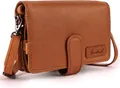 Benthill Reisebrieftasche Echt Leder - Hochwertige Dokumententasche mit RFID Schutz | Damen & Herren Handgelenktasche | Organizer - Brieftasche - Travel Wallet inkl. Geschenkbox