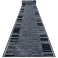 rugsX Läufer, Grau, Textil, Freiform, 100x500 cm, Teppiche & Böden, Teppiche, Teppichläufer