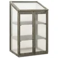 vidaXL Gewächshaus 60x45x100 cm Tannenholz
