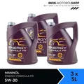 Mannol Energy Formula FR 5W-30 Ford Volvo MB 229.6 Fiat 3x5 Liter = 15 Liter