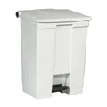 Treteimer Rubbermaid Step-On Classic Container 68 L weiß Mülleimer mit Pedal, feuerfest