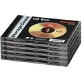 Hama - Behälter CD-Aufbewahrung - durchsichtig (Packung mit 5)