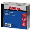 Hama CD Jewel Case Standard, Pack 5 00044744