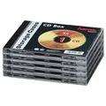Hama Hama 44744 CD-BOX 5 St Transparent - CD-Hülle Elektro-Kabel, Transparentes Design blau