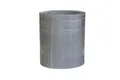 Sarei Haus- und Gartentechnik Dachdurchführung Sarei Multischutzgitter 5 m x 120 mm alu-natur, Aluminium
