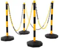Absperrpfosten-Satz mit Kette, 13-tlg KS Tools 117.1550