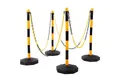 KS Tools Werkstatt-Set KS TOOLS Absperrpfosten-Satz mit Kette 13tlg. - 117.1550