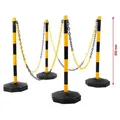 KS TOOLS Absperrpfosten-Set 117.1550 Kunststoff
