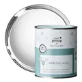 MissPompadour Kreidefarbe für Möbel Weiß & Strahlend 750ml Geruchsarme Möbelfarbe Innen
