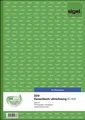 Sigel Formularblock EDV-Kassenbuch Steuerschiene 300 - A4 1. und 2. Blatt bedruckt 2 x 50