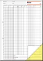 sigel Formularbuch "Kassenbuch EDV mit Steuerschiene 300" 2 x 50 Blatt