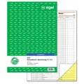 Sigel KG429 Kassenbuch EDV, Steuerschiene 300, A4, 2x50 Blatt & SIGEL T1178 Quit