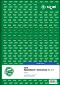 SIGEL KG429 Kassenbuch EDV, Steuerschiene 300, A4, 2x50 Blatt, mit Blaupapier, u