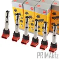 6x NGK U5014 48041 Zündspule für Audi A4 A6 Q7 Prosche Cayenne Panamera VW