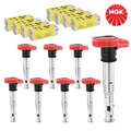 8x NGK U5014 ZÜNDSPULE ZÜNDMODUL FÜR VW AUDI A4 A5 A6 A8 LAMBORGHINI PORSCHE
